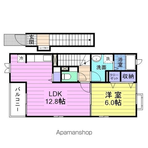 ダンデライオン 弐番館の間取り写真