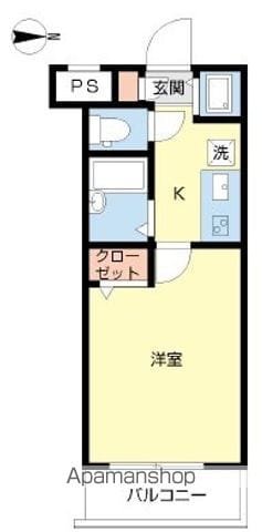 スカイコート都立家政EASTの間取り写真