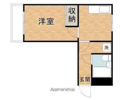 ＤＧマンション[1K/30m2]の間取図