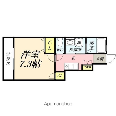 パシフィコ D棟の間取り写真