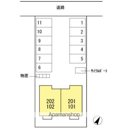 Ｃｏｎｆｏｒｔ　Ｓｈｉｇｉｎｏ（コンフォール　シギノ）[1LDK/51.57m2]の外観2