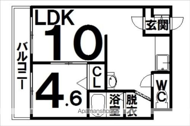 レシデンシア219の間取り写真