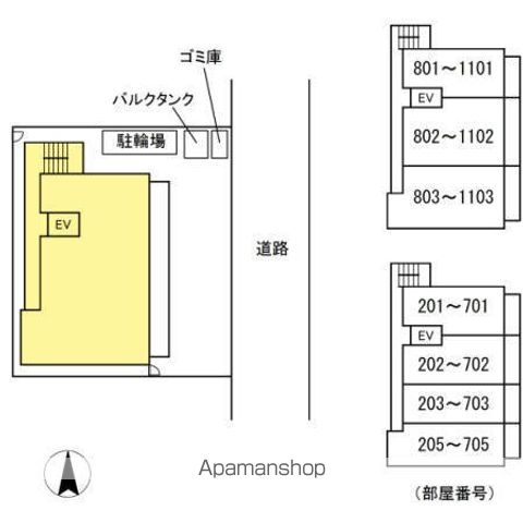 TWIN TOWERS AZUKIの内装写真