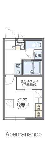 レオパレスけーあいの間取り写真