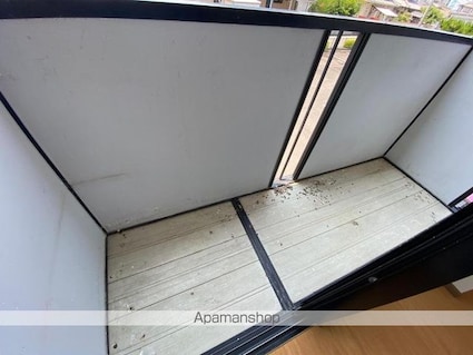 オーブリーアサノＢ[2DK/54.76m2]のバルコニー