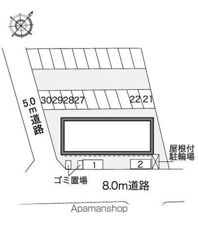 レオパレスグリーントロア 207 ｜ 千葉県柏市大井1921-1-3（賃貸アパート1K・2階・28.02㎡） その23