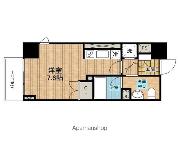 【東村山市栄町のマンションの間取り】