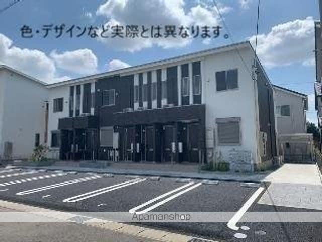 坂戸市大字石井 アパートIII期工事の外観写真