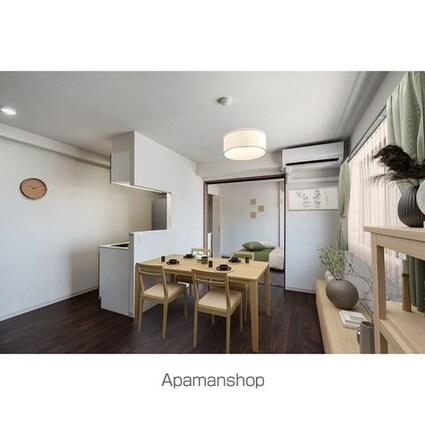 ウェルスクエア桜上水[2LDK/40.13m2]のリビング・居間