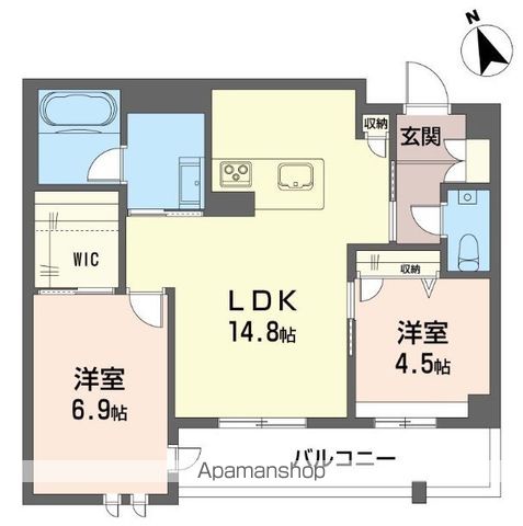 グランパティオ梶ヶ谷の間取り写真