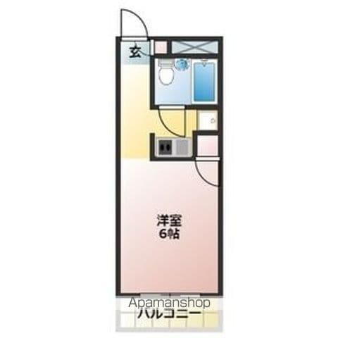 スカイコート新宿第7の間取り写真