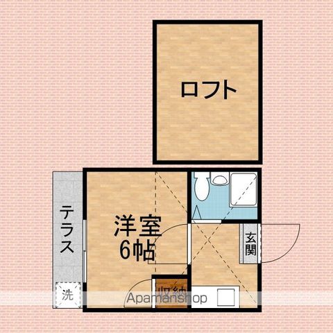 アートパレス新河岸No3の間取り写真
