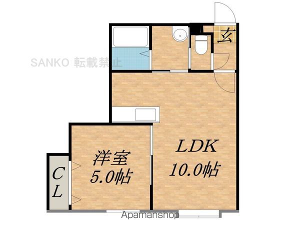 レユシール参番館の間取り写真