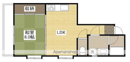 プロスパータナカ[1LDK/40.25m2]の間取図