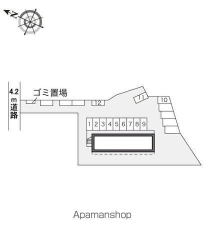 レオパレスグレイス 202 ｜ 福岡県太宰府市向佐野４丁目7-23（賃貸アパート1K・2階・23.18㎡） その13