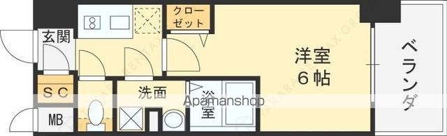 エスリード大阪イーストエッジの間取り写真