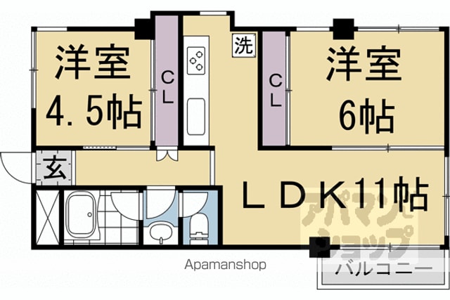 シーズン嵐山の間取り写真