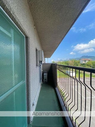 中山ハイツ[2DK/42.24m2]のバルコニー