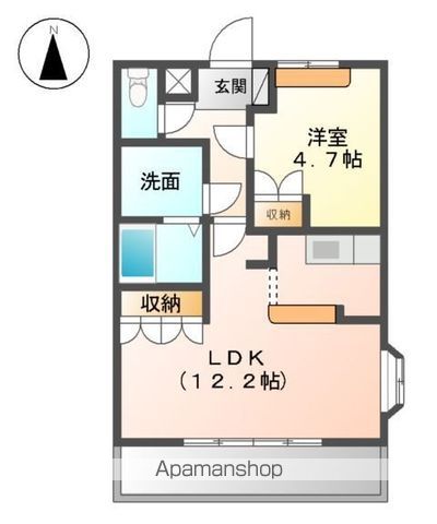 コートヴェール中島田IIの間取り写真