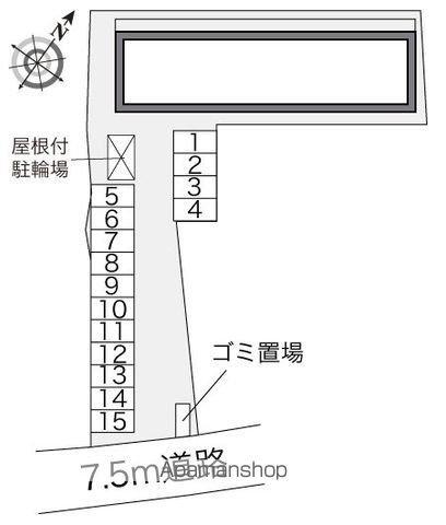 レオパレスプリマヴェーラ 204 ｜ 千葉県印旛郡酒々井町酒々井1628-3（賃貸アパート1K・2階・26.08㎡） その17