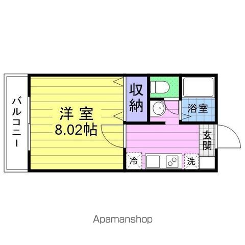 ガルテン山王 参番館の間取り写真