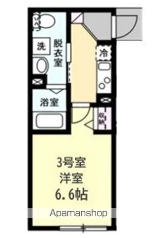 ベイルーム殿町の間取り写真