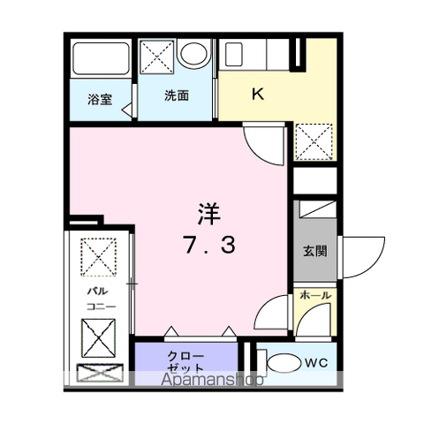 ヒカルサ京都伏見深草の間取り写真