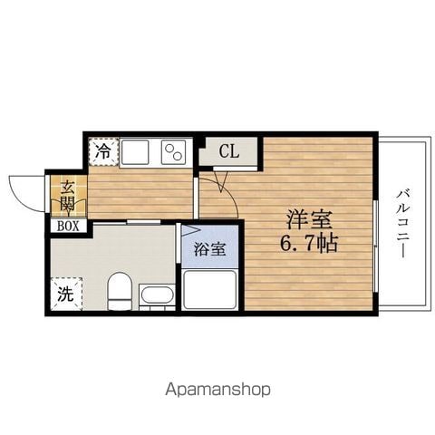 レジディア谷町の間取り写真