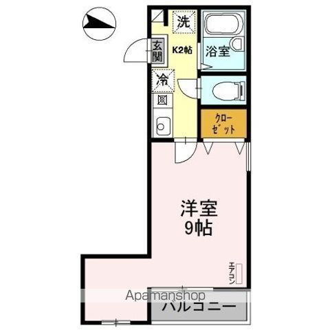 アルカディア越谷の間取り写真