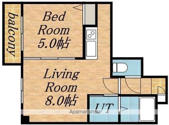 レジディア桑園の間取り写真