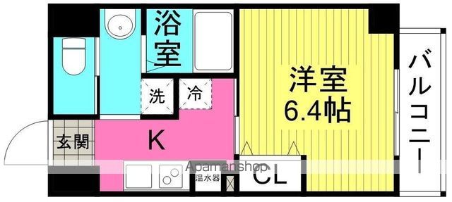 みおつくし西梅田IVの間取り写真