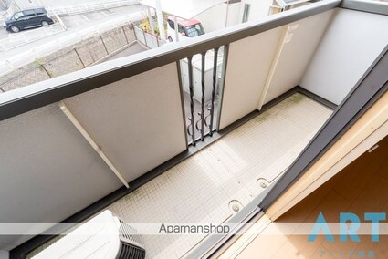 ソレーユ高岡　Ｃ棟[1LDK/45.42m2]のバルコニー