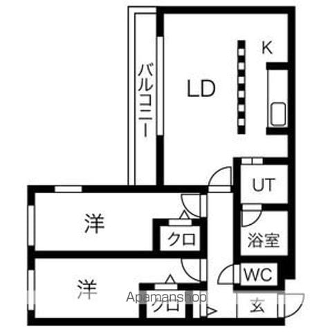 AMS伏見の間取り写真