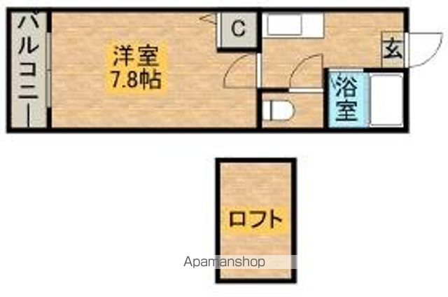 コスモフラットの間取り