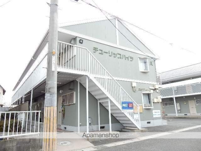 チューリップハイツ A棟の外観写真