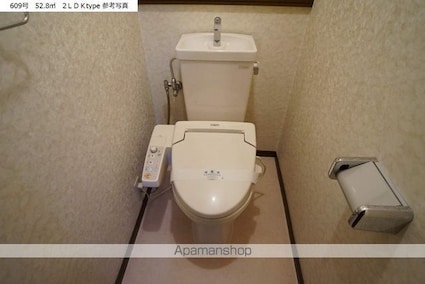 東京都新宿区富久町[2LDK/51.3m2]のトイレ