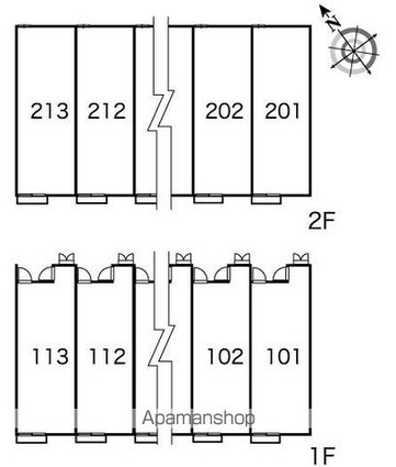 レオパレスＯｃｅａｎＢｌｕｅⅡ[1K/23.61m2]の内装1