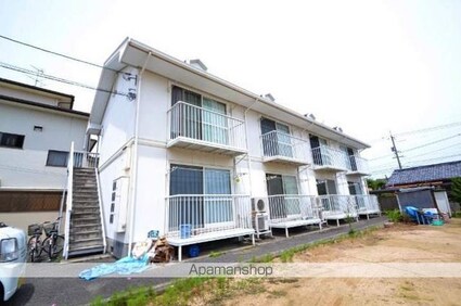 岡山県岡山市北区庭瀬[1K/24.3m2]の外観2