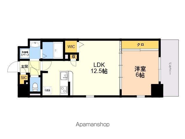 SーRESIDENCE大濠公園ACHIEVEの間取り写真