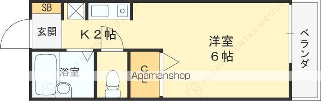 ビアンコネロ芦屋の間取り写真