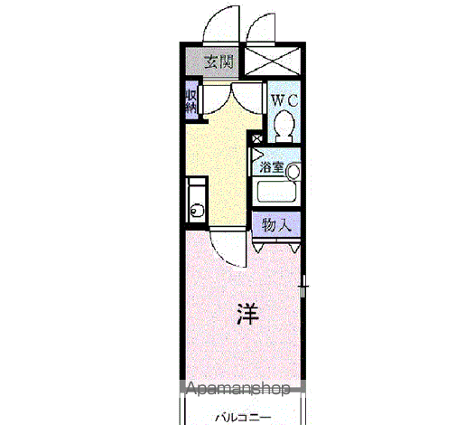 エレガンラルジュの間取り写真
