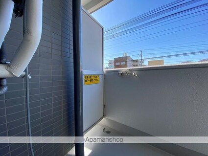 広島県広島市西区中広町１丁目[1K/23.36m2]のバルコニー