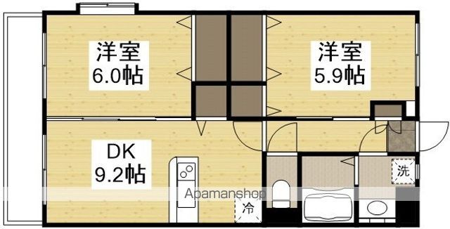 メゾンエトワールの間取り写真