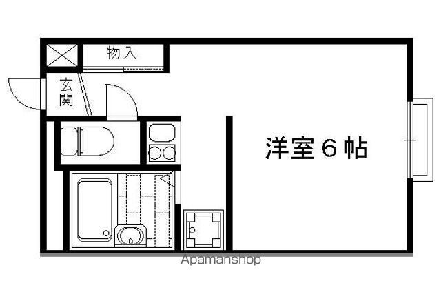 レオパレスフォレストの間取り写真