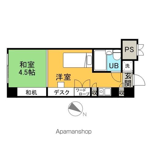 アルファコンフォート博多の間取り