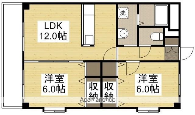 ソネヴァの間取り写真
