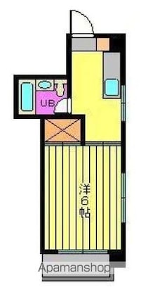 武智ビル[1K/19.44m2]の間取図