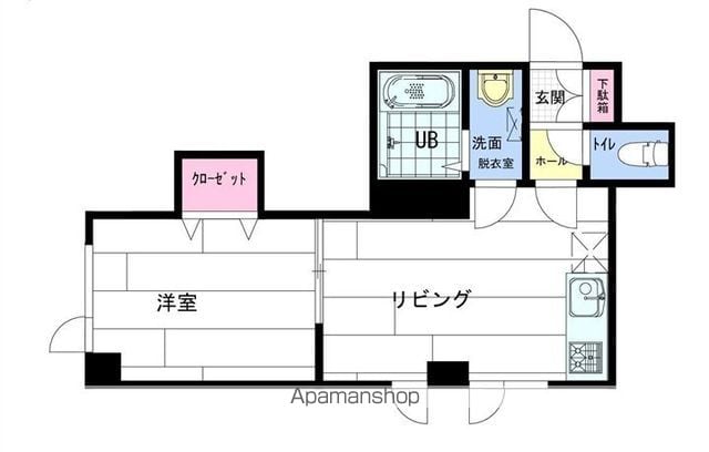 ロイヤルキャッスル壱番館の間取り写真