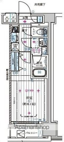 メインステージ森下IIの間取り写真