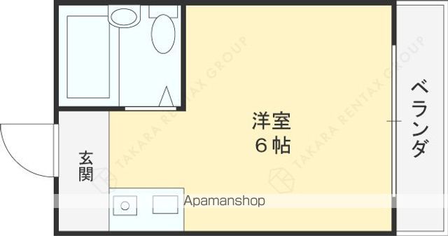 長栄寺ハイツの間取り写真